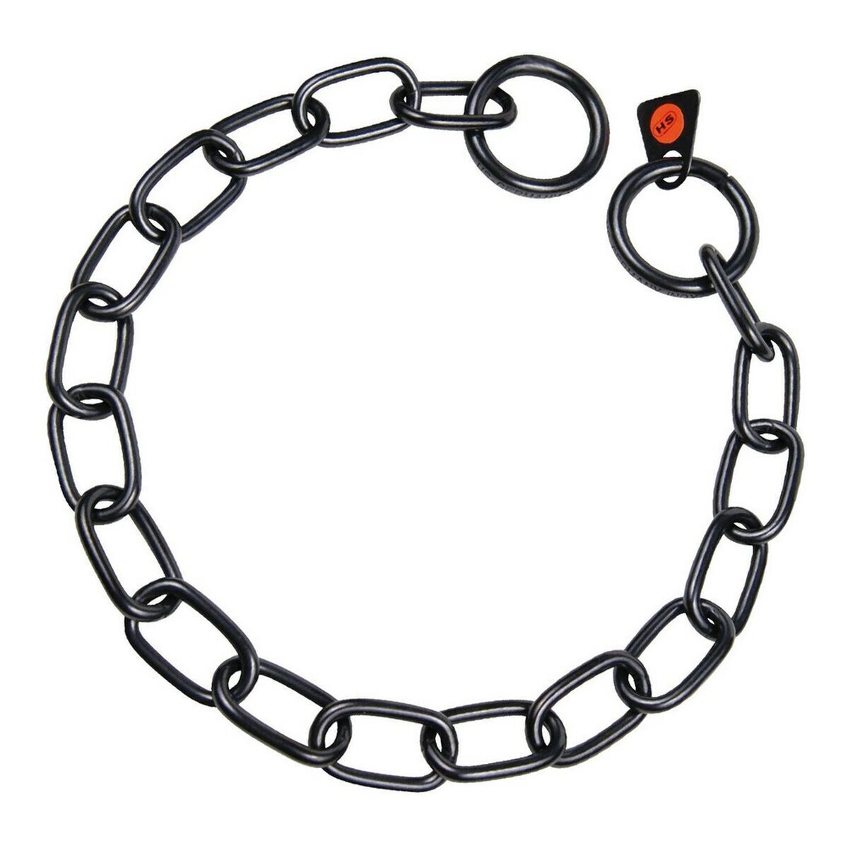 Collare per Cani Hs Sprenger Nero 3 mm Maglie Semilungo [55 cm]