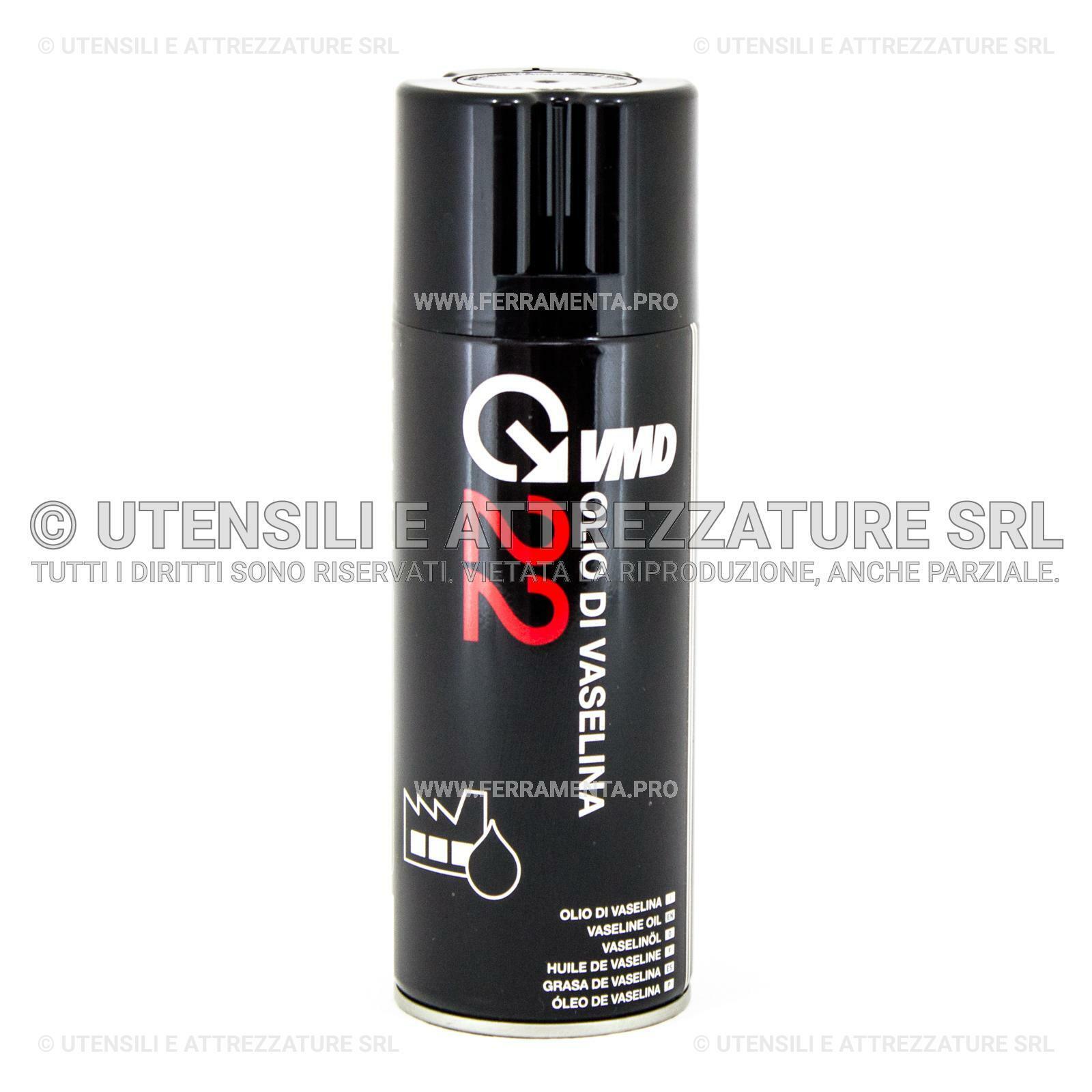 OLIO DI VASELINA SPRAY 400ml VMD22 VASELLINA LUBRIFICANTE PROFESSIONALE