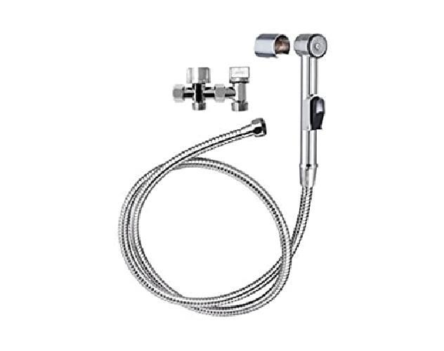 Wirquin 60720898 SHATTAF WC Combinato igienico, INOX