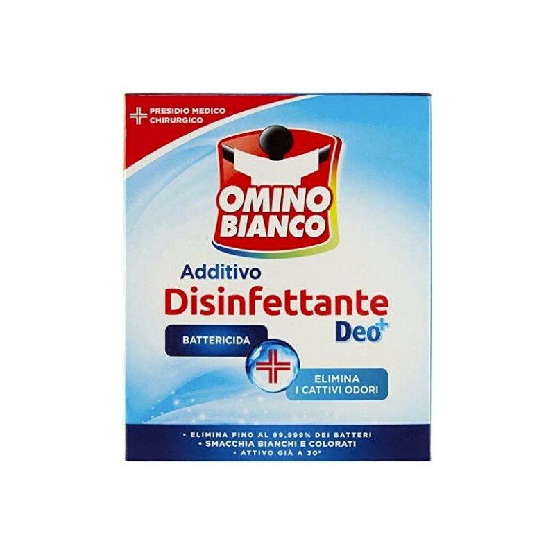 Additivo Disinfettante Deo+ 450gr per tessuti OMINO BIANCO