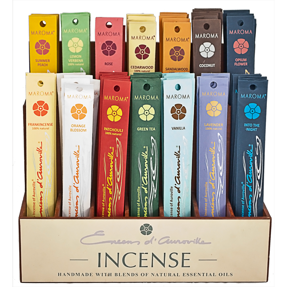 OFFERTA 3 CONFEZIONI DI INCENSO MAROMA FRAGRANZE ASSORTITE BASTONCINI INCENSI I
