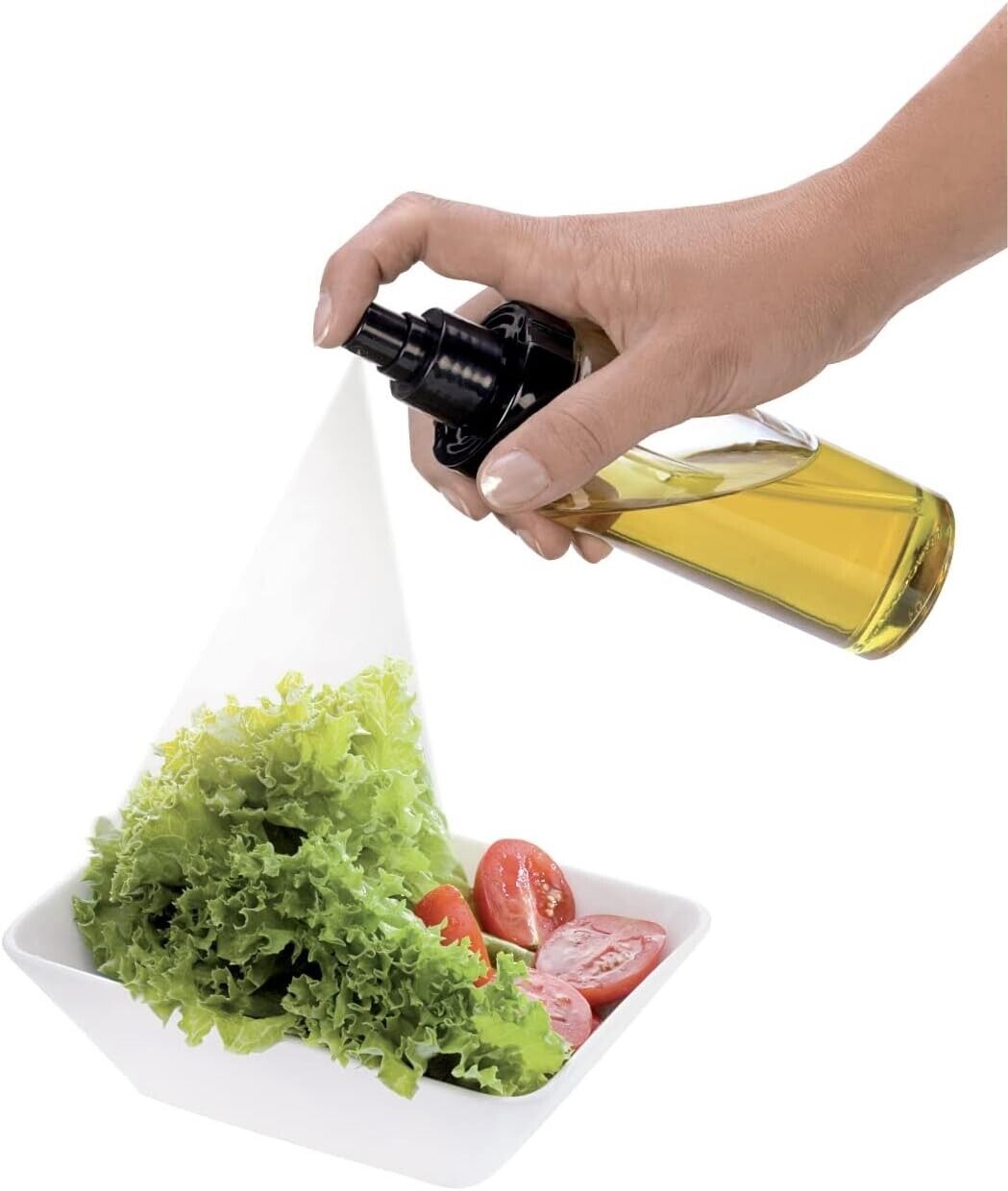 TESCOMA DOSATORE SPRAY OLIO-ACETO DISPENSER SPRAY PER CUCINA IN VETRO CM.18h