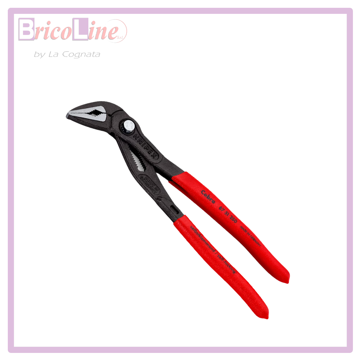 PINZA POLIGRIP COBRA ES MM.250 KNIPEX 8751250