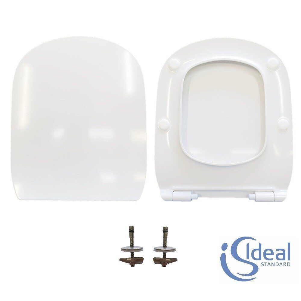 Copriwater Tesi Slim Ideal Standard termoindurente bianco Soft Close Originale
