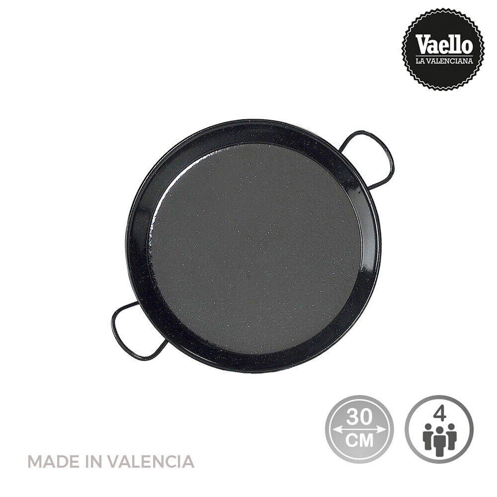 Paellera Smaltato Per Induzione E Vetroceramica Ø30CM (4 Persone) . Vaello