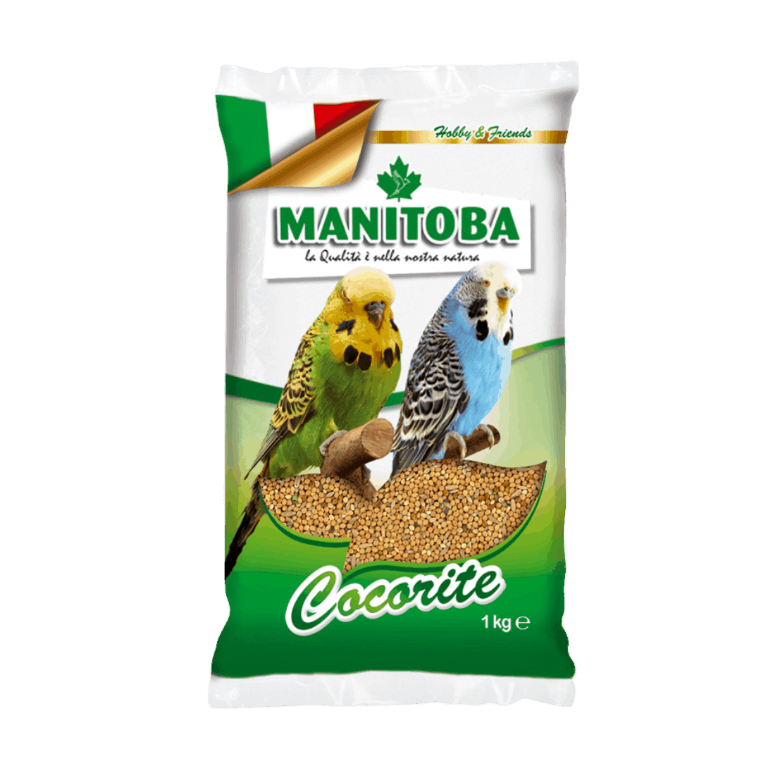 Mangime completo per cocorite - Manitoba Cocorite Biscuit in formato da 1 Kg