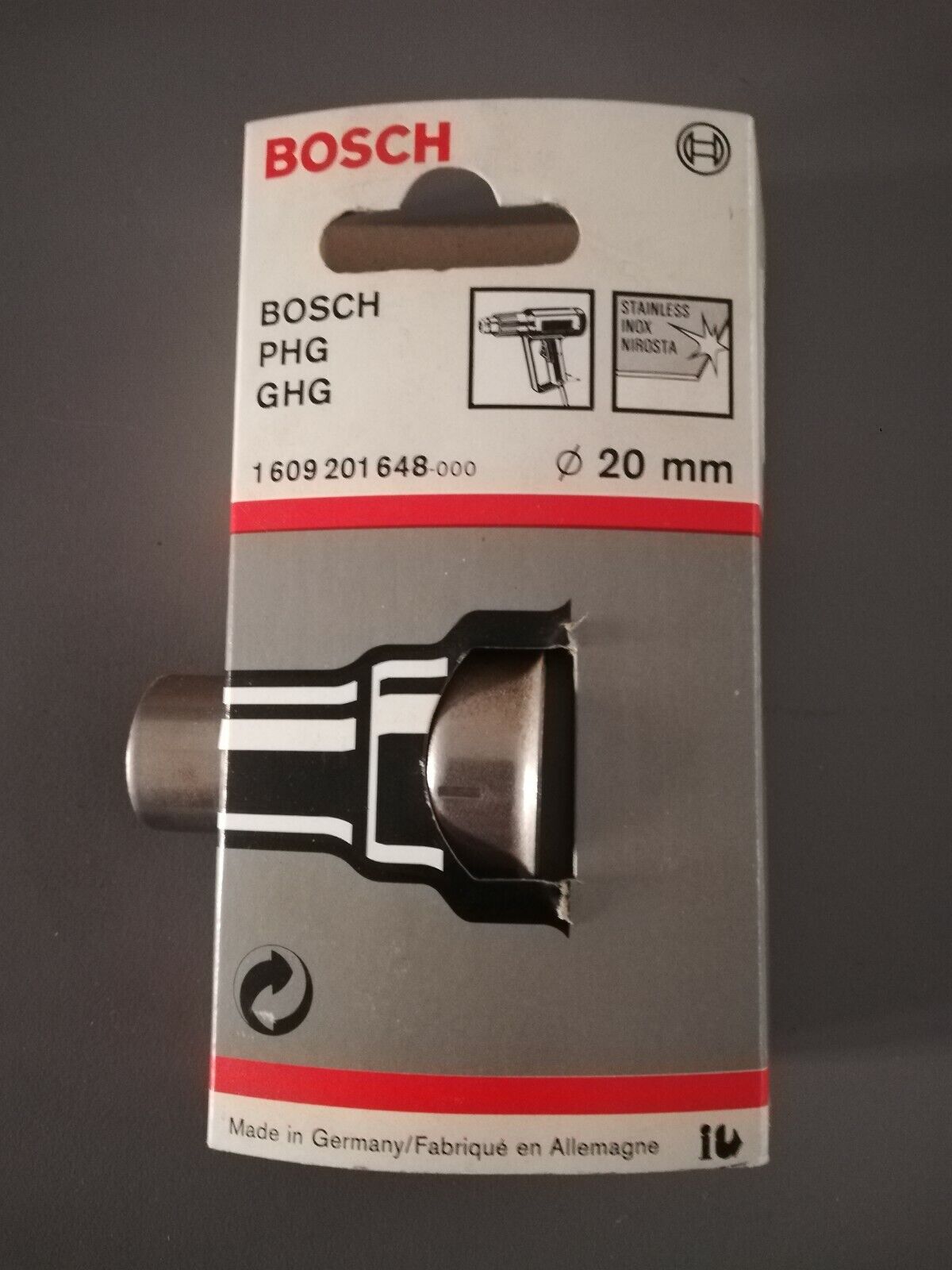 Bosch 1609201648 - Ugello riduttore, bocchetta per phon 20 mm