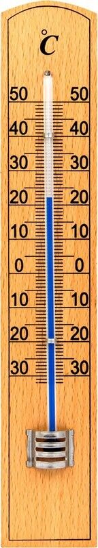 Termometro indoor/outdoor di legno 20cm
