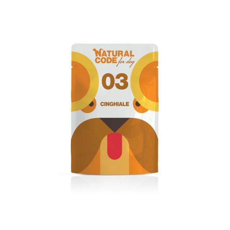 Natural code 03 cinghiale 300gr