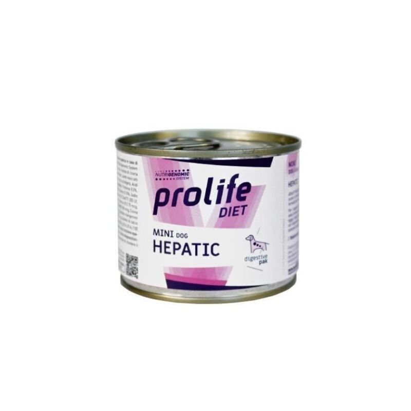 Prolife diet dog mini hepatic 200gr
