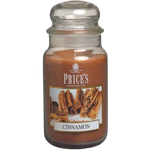 Price's Candles - Candela profumata alla Cannella in Barattolo di Vetro (U2F)