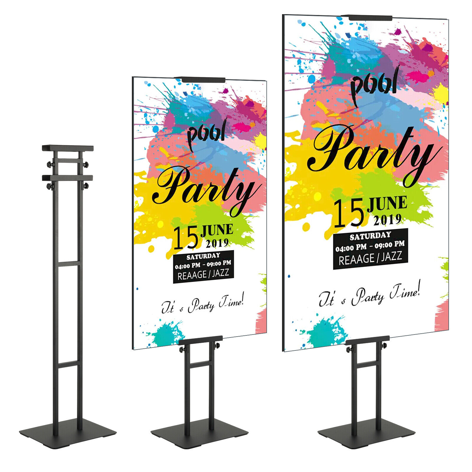 VEVOR Supporto Cavalletto Posta Poster Espositore Marciapiedi 300x240x3mm