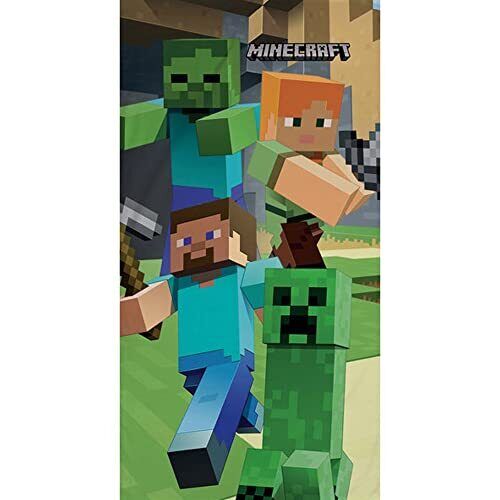 TOALLA MINECRAFT ALGODON (N1t)