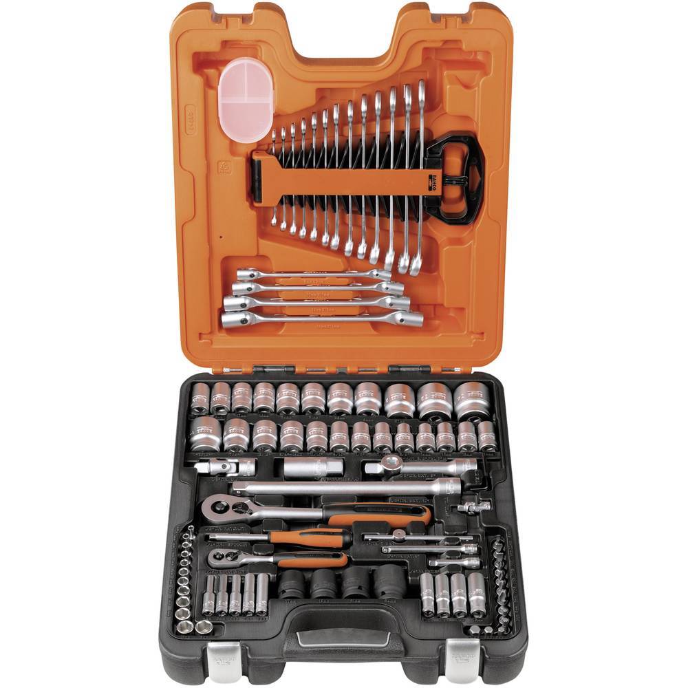 Bahco Kit di chiavi a bussola 94 parti S87+7