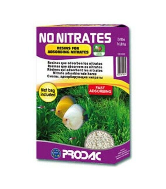 Prodac No Nitrates elimina i nitrati in acqua dolce 2 bustina da 100 ml