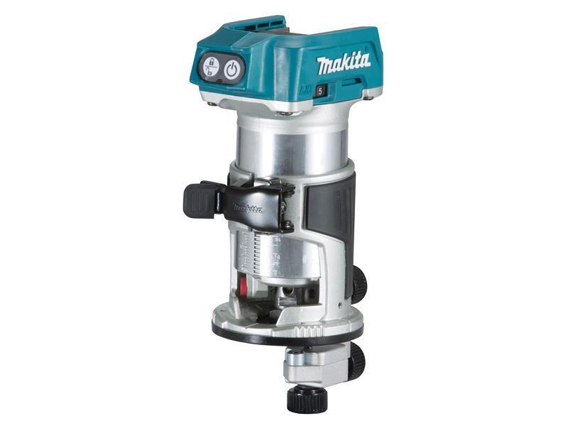 Makita DRT50ZX4 senza Spazzola LXT Router/Rasaerba 18V Nudo Unità MAKDRT50ZX4