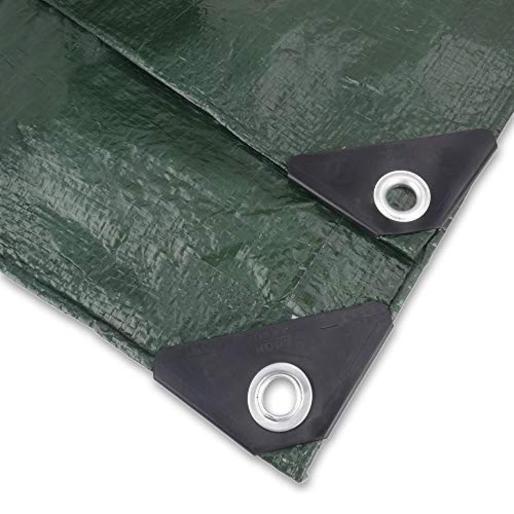 (TG. 6.00 x 8.00 m) NOOR incatramata, 90g / m², 6.00 x 8.00 m, Colore: Verde, P