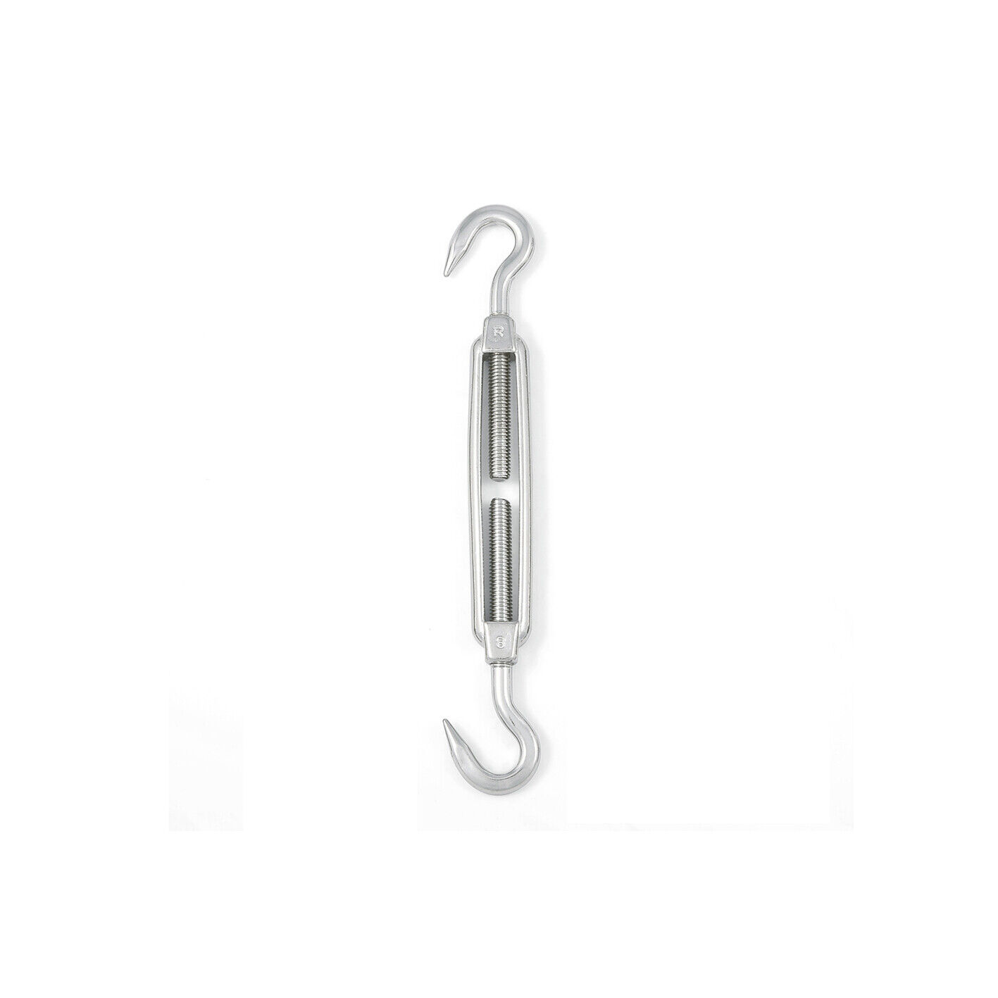 Tenditore gancio - gancio DIN 1480 - M12 acciaio zincato