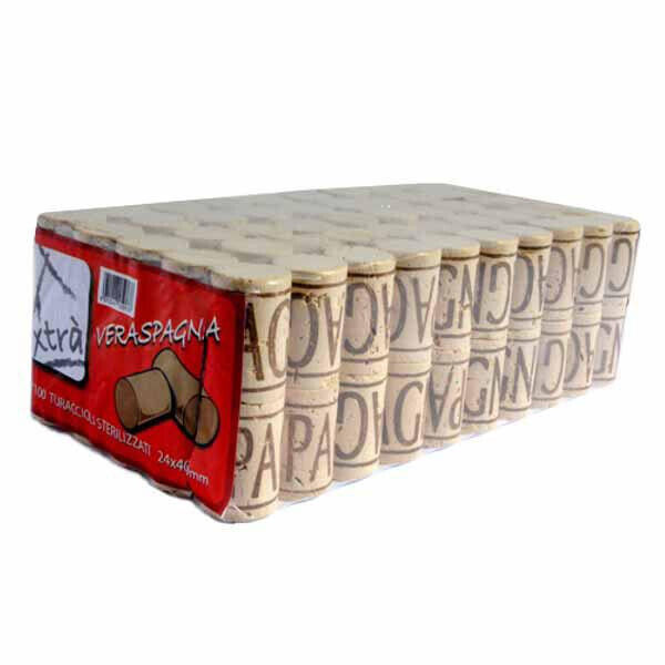 XTRA' TAPPO SUGHERO VERA SPAGNA 28x40 PZ 100