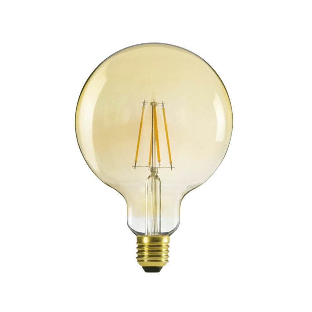 Lampada a filamento vintage E27 G125 7W 725lm luce calda 2500K 320° Kanlux