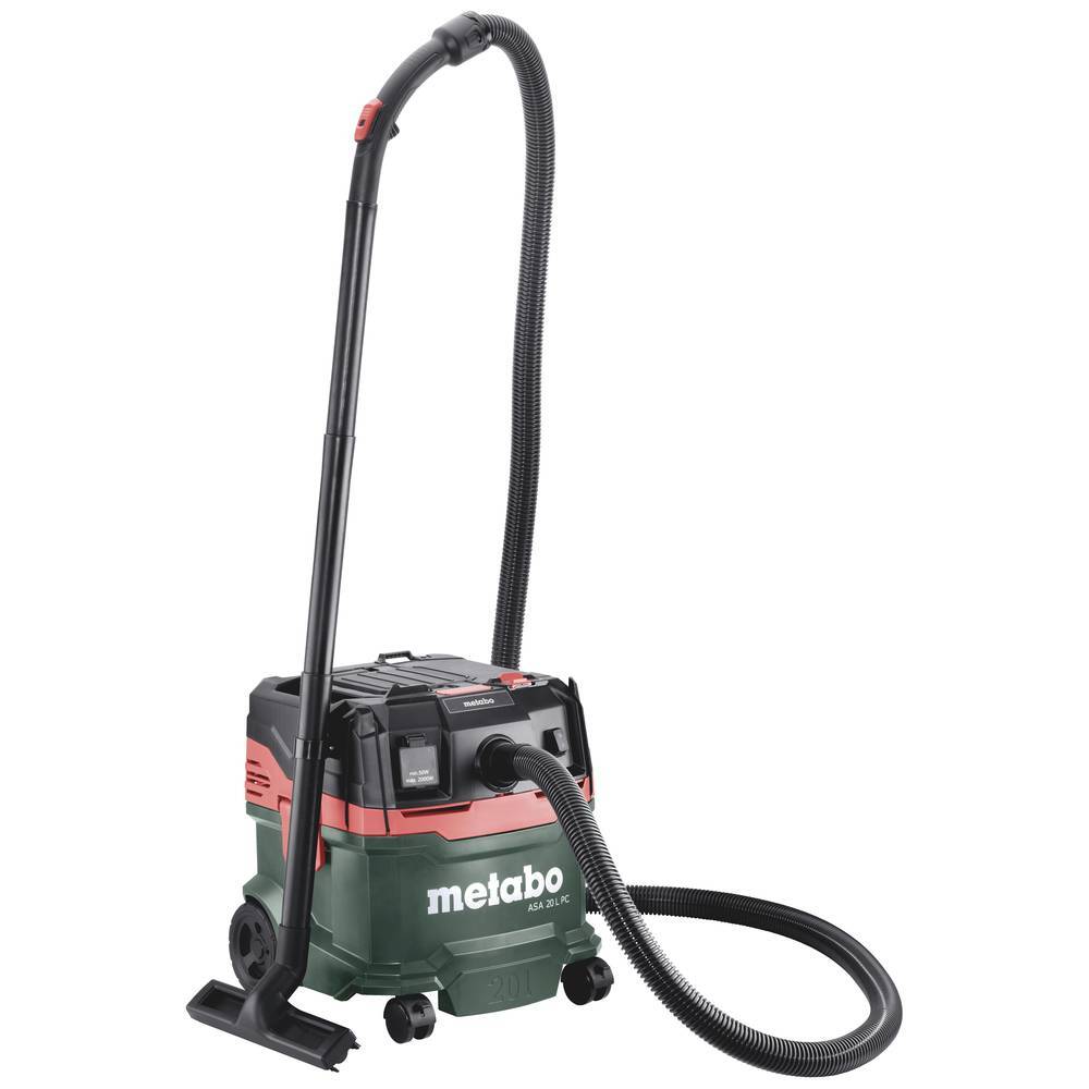 Metabo ASA 20 L PC 602085000 Aspiratutto Kit 5 pz. 1200 W 20 l Aspirazione per