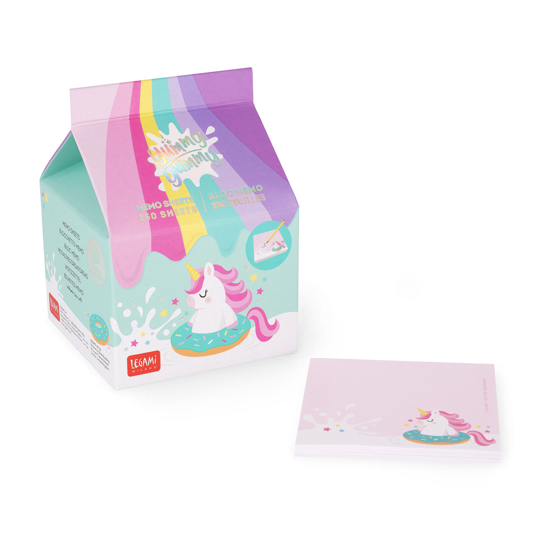 Yummy Yummy - Memo Pad Unicorn | Legami
