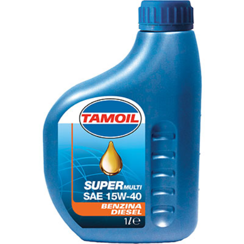 Olio 4t minerale 15w40 supermulti tamoil lt 1 sae 15w40 (12 pezzi)