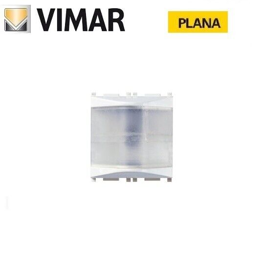 SPIA LUMINOSA PRISMATICA DIFFUSORE BIANCO VIMAR PLANA 14387.B BIANCO.