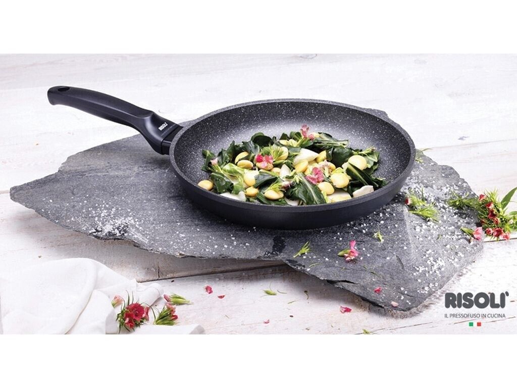 PADELLA RISOLI' GRANITO HARD STONE CM. 28