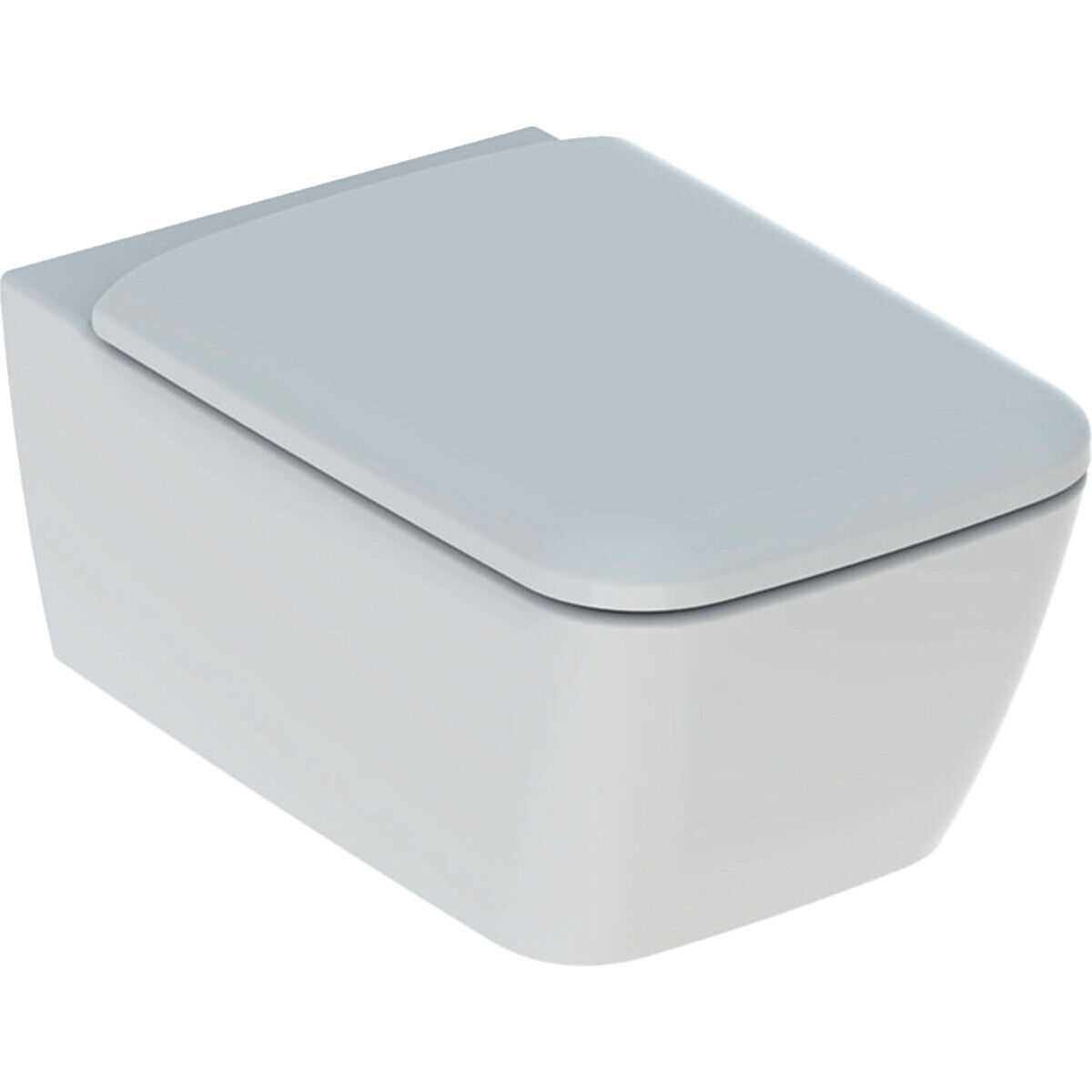 Geberit Icon Square WC Sospeso con fissaggio nascosto Rimfree | Bianco 500.807.0