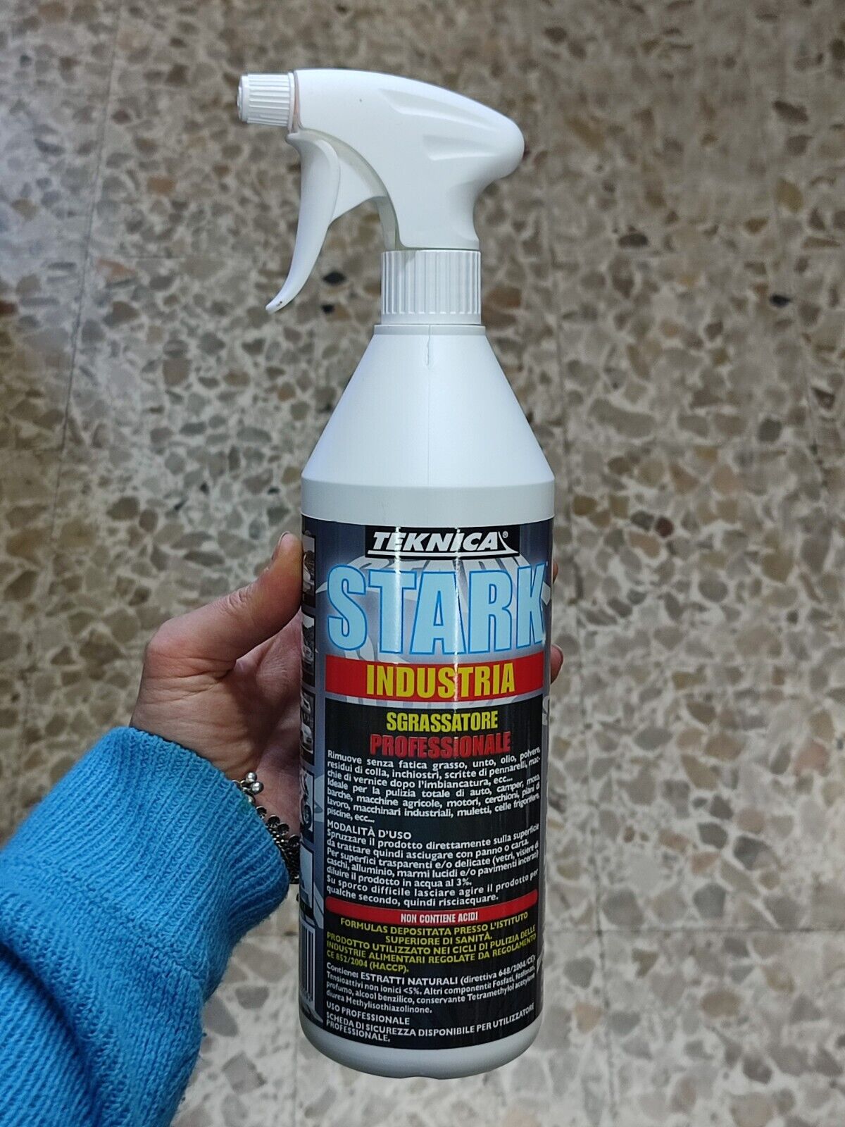 Sgrassatore Stark Industria Spray Lt.1 Teknica Detergente Professional