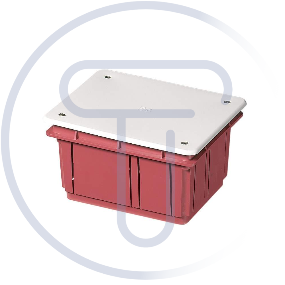 Scatola derivazione incasso per muratura coperchio 120x100x70mm tecnopolimero