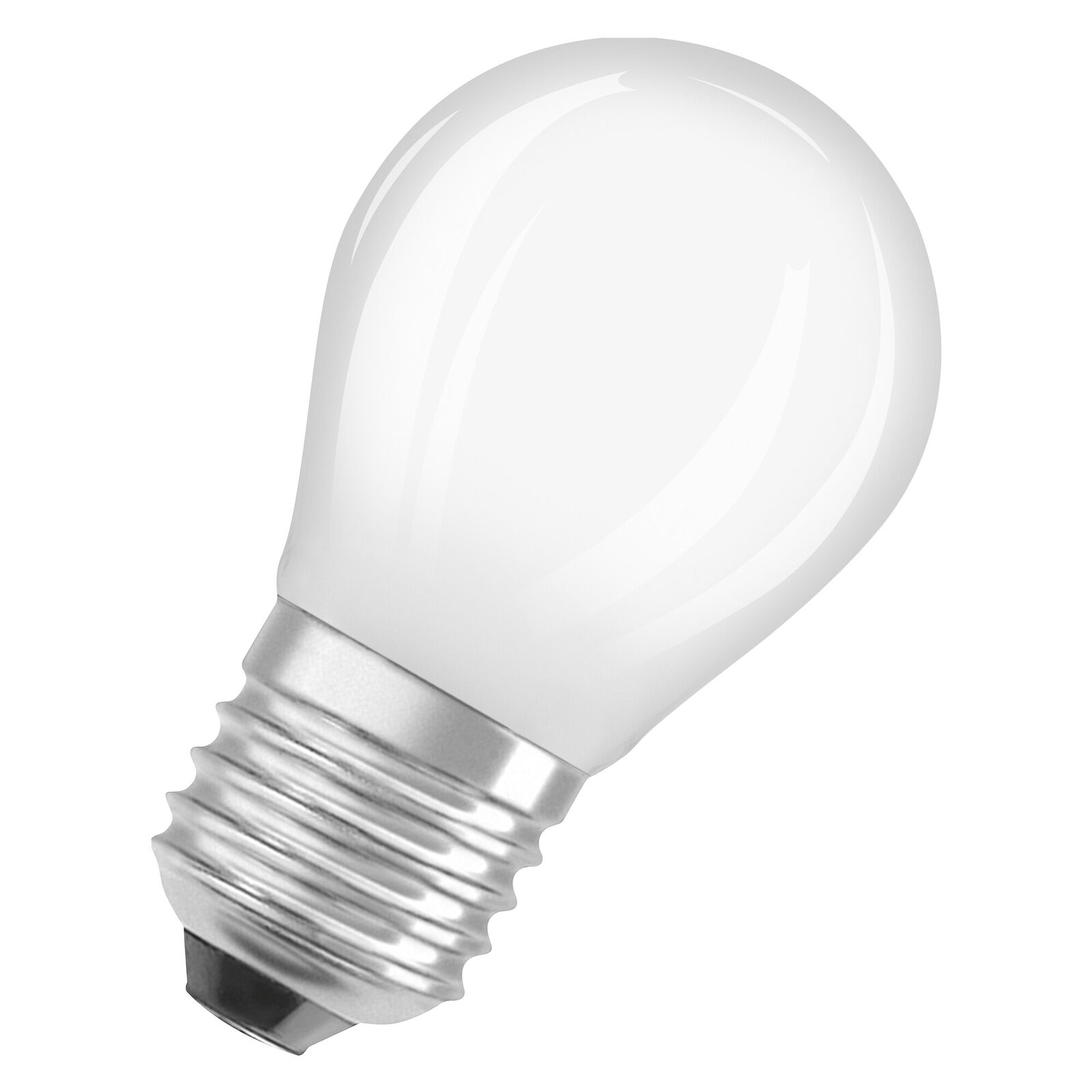 OSRAM LED-Lampe in klassischer Miniballform, mit dekorativem LED-Filament im Fro