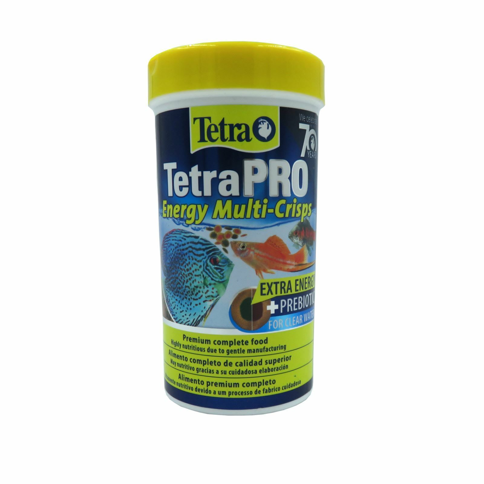 Tetrapro Pesce Cibo Energypro Multi-Crisps Goldfish Tropicale Acqua Stagno 55g