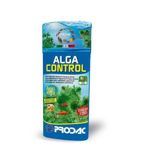 Prodac Alga control ml 250 per acqua dolce-antialghe