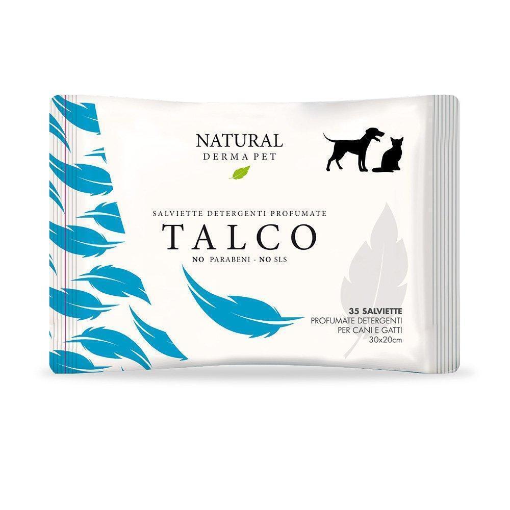 NATURAL DERMA PET SALVIETTE TALCO 35PZ