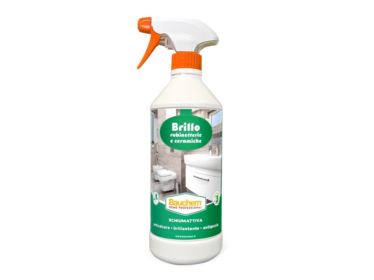 BAUCHEM BRILLO RUBINETTERIE E CERAMICHE 750ML