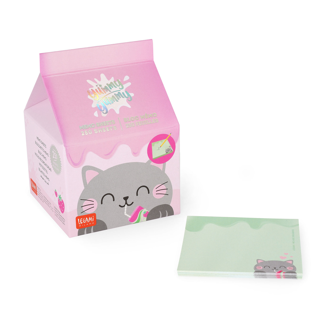 Yummy Yummy - Memo Pad Kitty | Legami