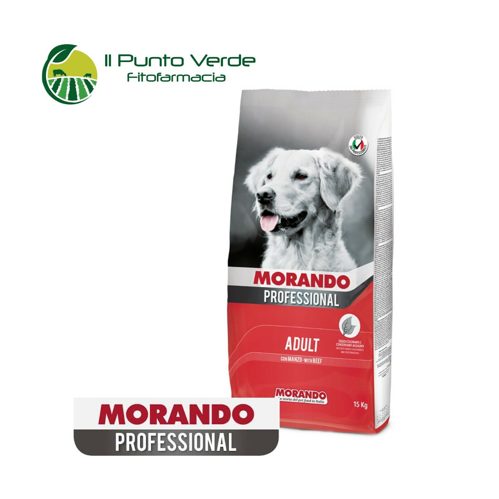 Morando MIGLIOR CANE MANZO 15 KG PROFESSIONAL crocchette cane ottima qualità