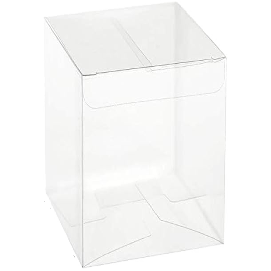 50 SCATOLE BOMBONIERE TRASPARENTI PVC 12x12x19 CM  FCA-PVC40-50(VAR)