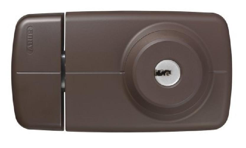 Abus 532719 7025 B - Serratura per porta con cilindro interno ed esterno, colore