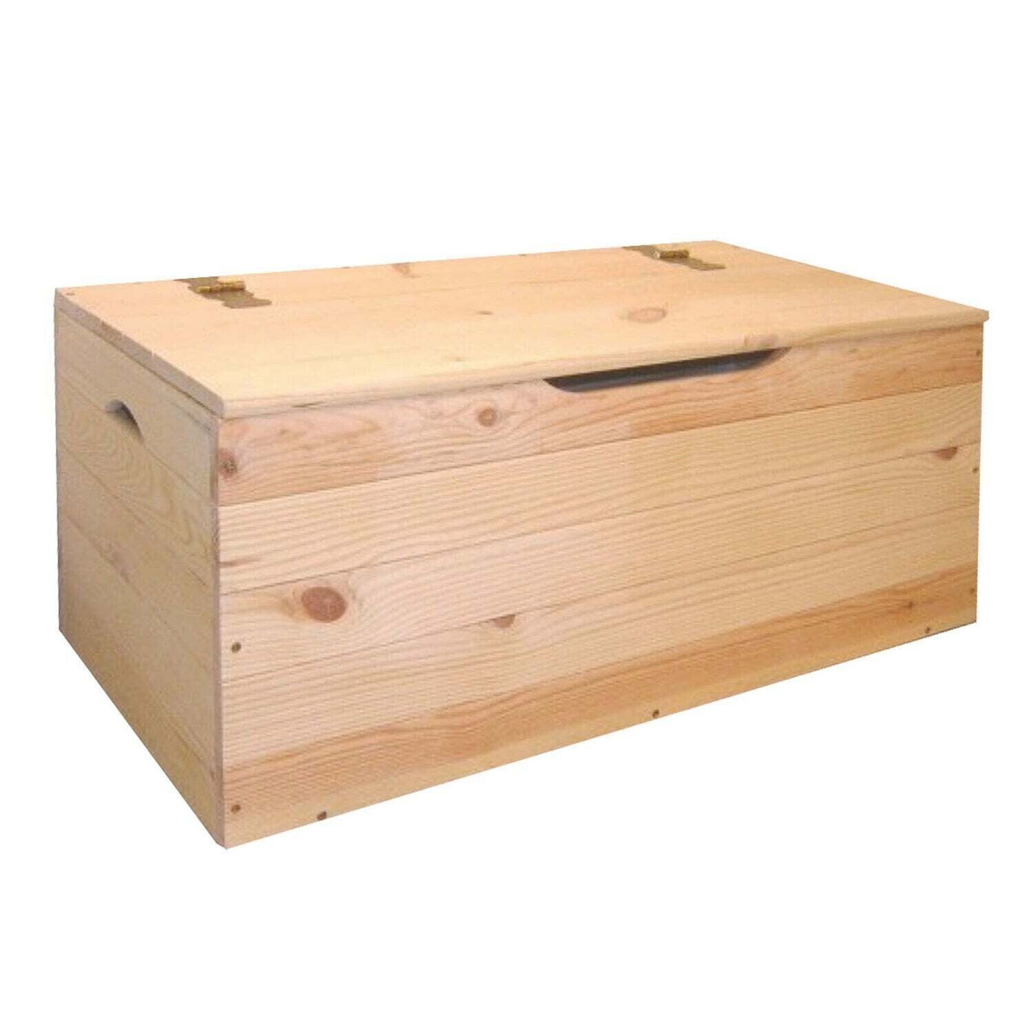 Baule Maxi Cassapanca Alberiamo in legno porta tutto