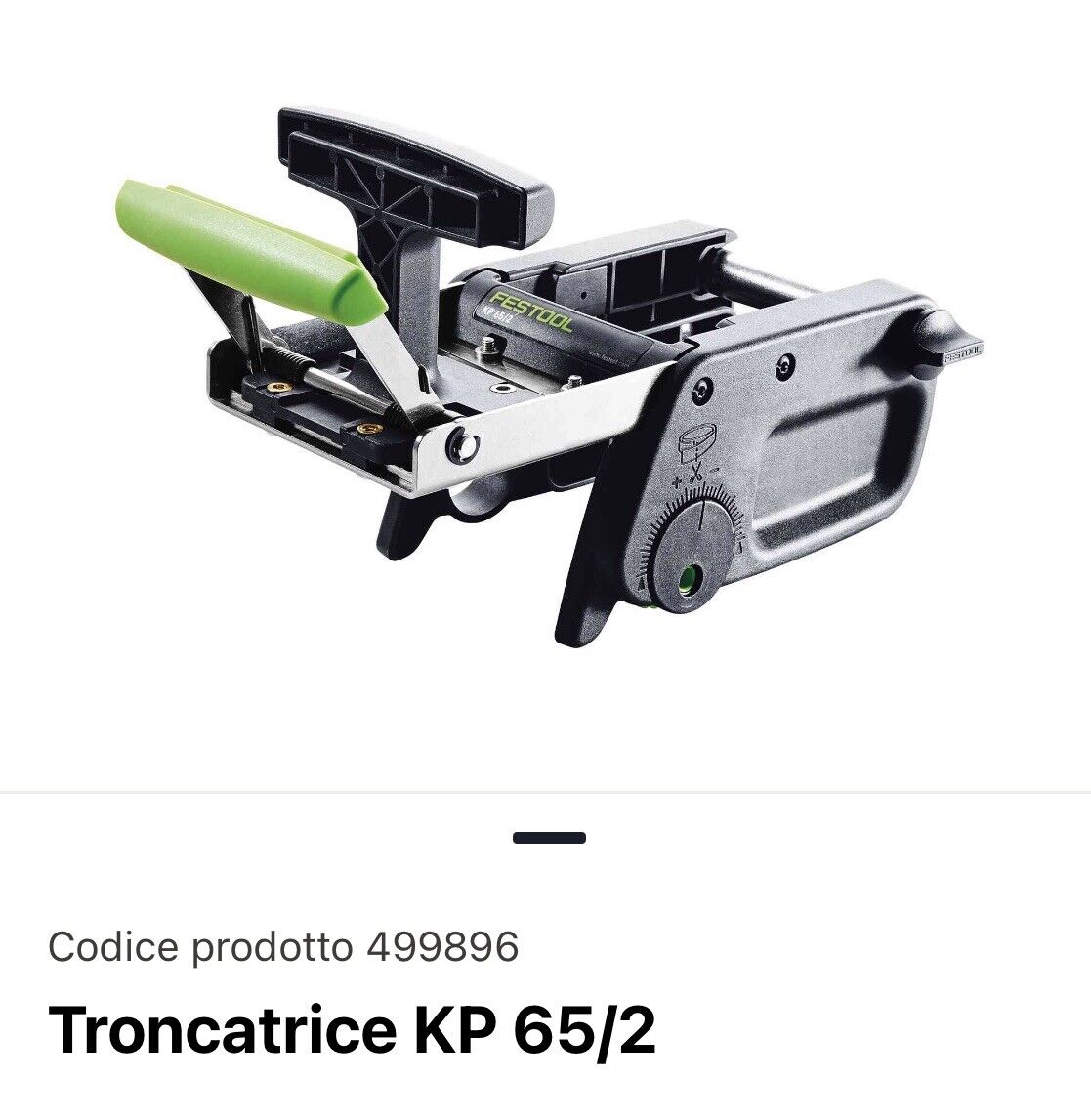 Festool  Taglia Bordo Kp 65/2 499896