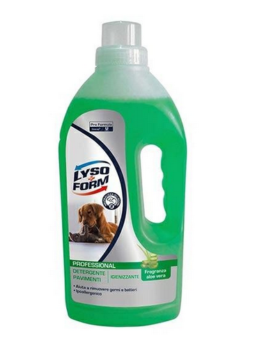 LAVAPAVIMENTI 1 LT. LYSO FORM PROFESSIONAL ALOE VERA DETERGENTE RIMUOVI GERMI