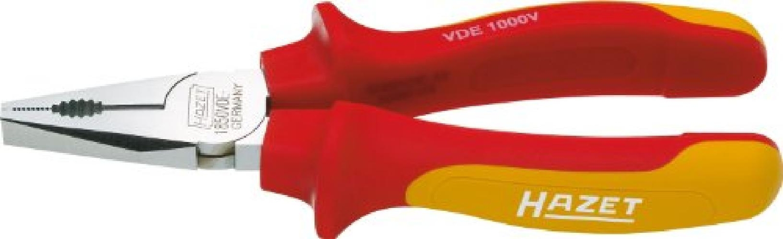 Hazet 1850Vde-22 Pinza Combinata Vde, Argento, Lunghezza 160 mm