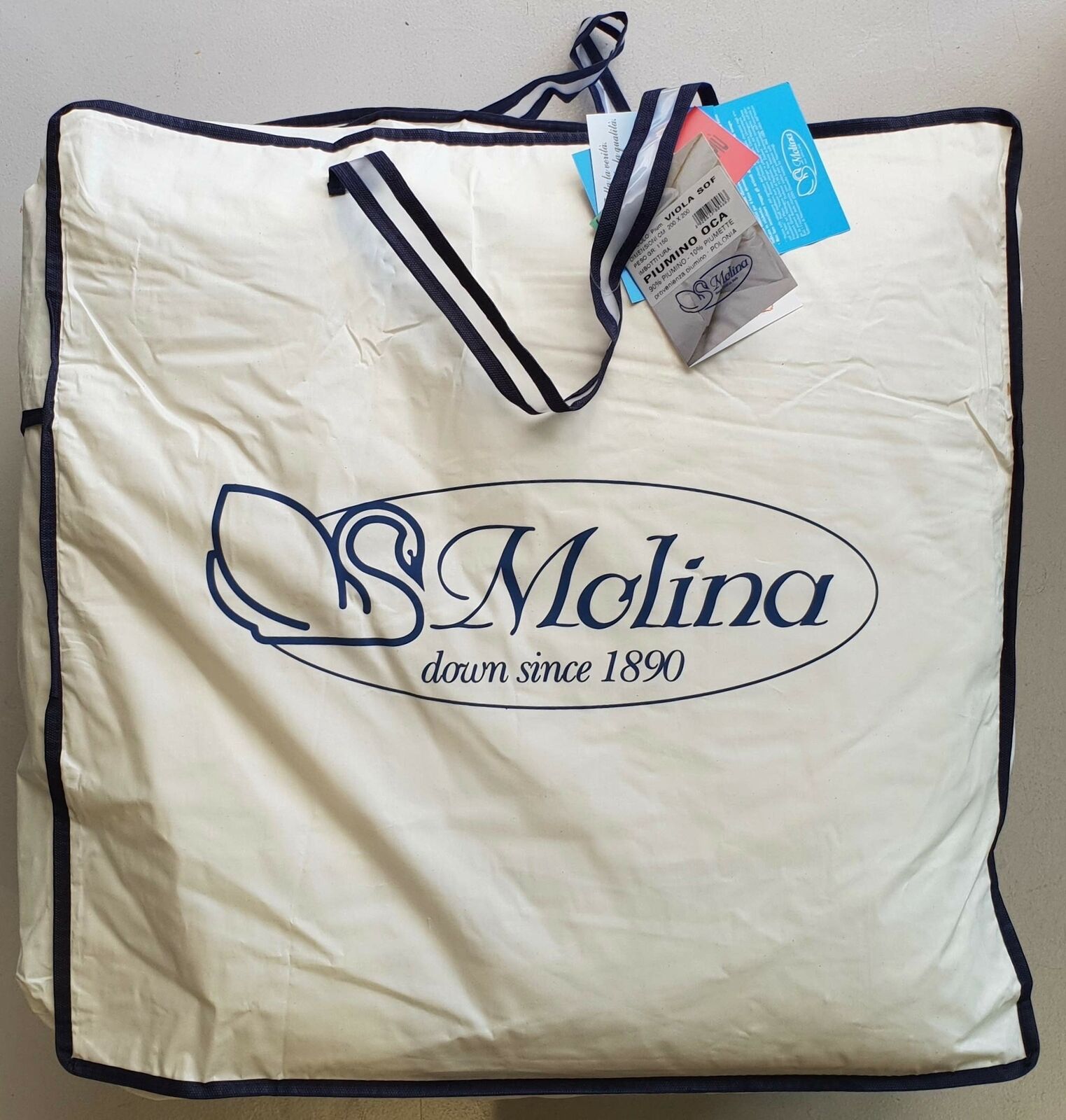Molina 100% Piumino D' Oca Siberiano 4 Punti Calore ANTIALLERGICO Ultra (s9s)