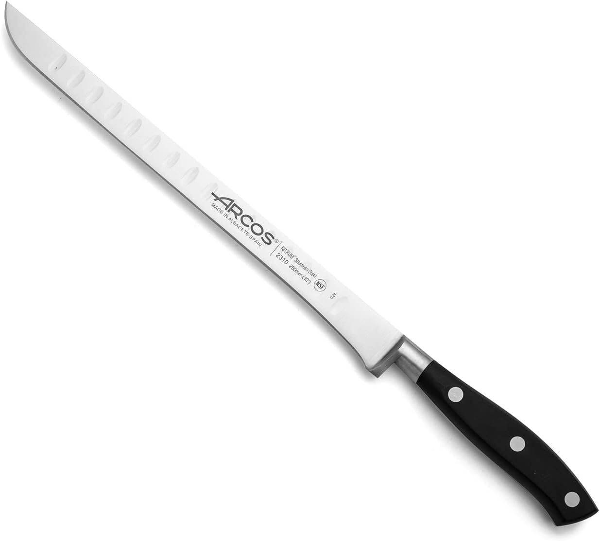 Arcos Serie Riviera, Coltello Prosciutto, Acciaio Inossidabile Forgiato...