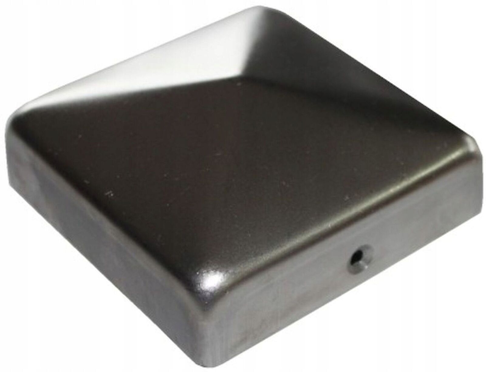 Cappuccio palo quadrato per pali di recinzione 120x120 mm acciaio zincato...