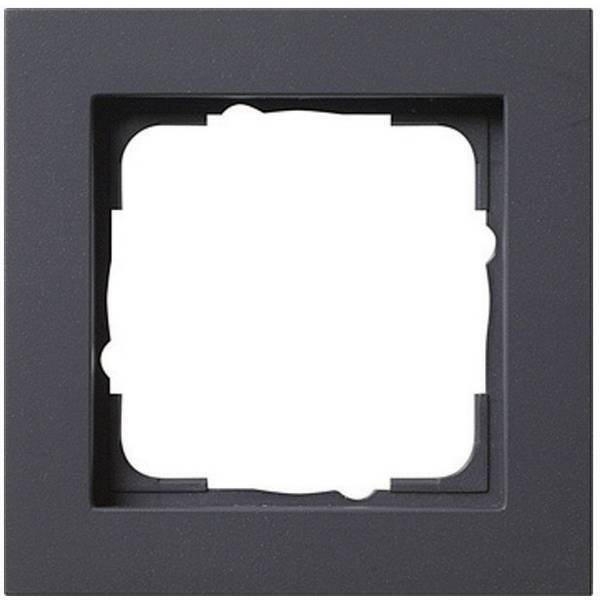 Gira 1 scomparto telaio di copertura e2 standard 55 system antracite 0211