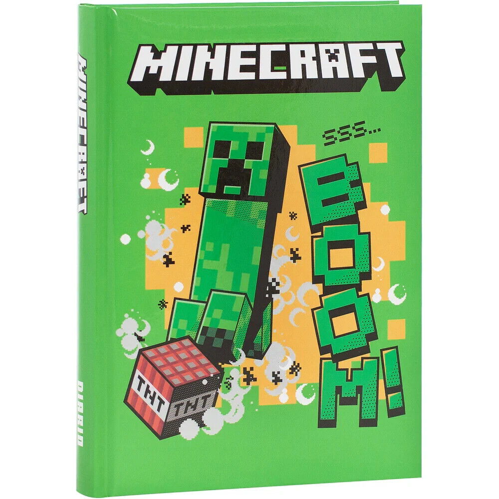 DIARIO SCUOLA MINECRAFT GIOCO GAME NON DATATO